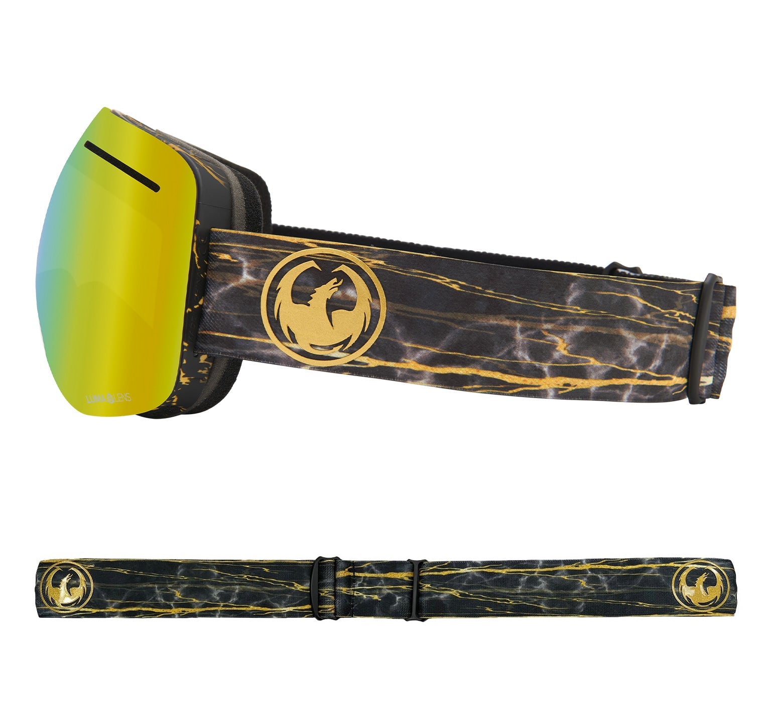 X1 - 14 Karat with Lumalens Gold Ionized & Lumalens Amber Lens