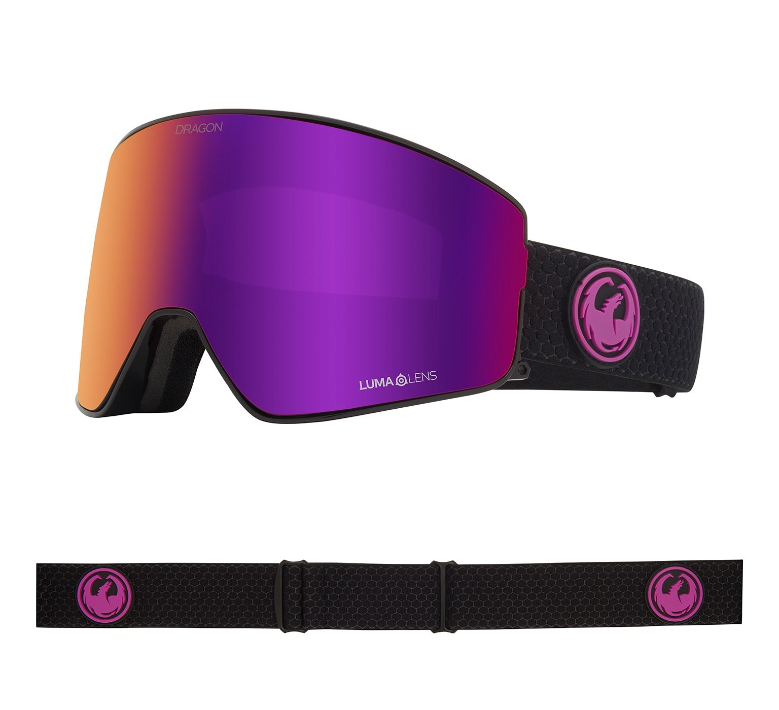 PXV2 - Split with Lumalens Purple Ionized & Lumalens Amber Lens