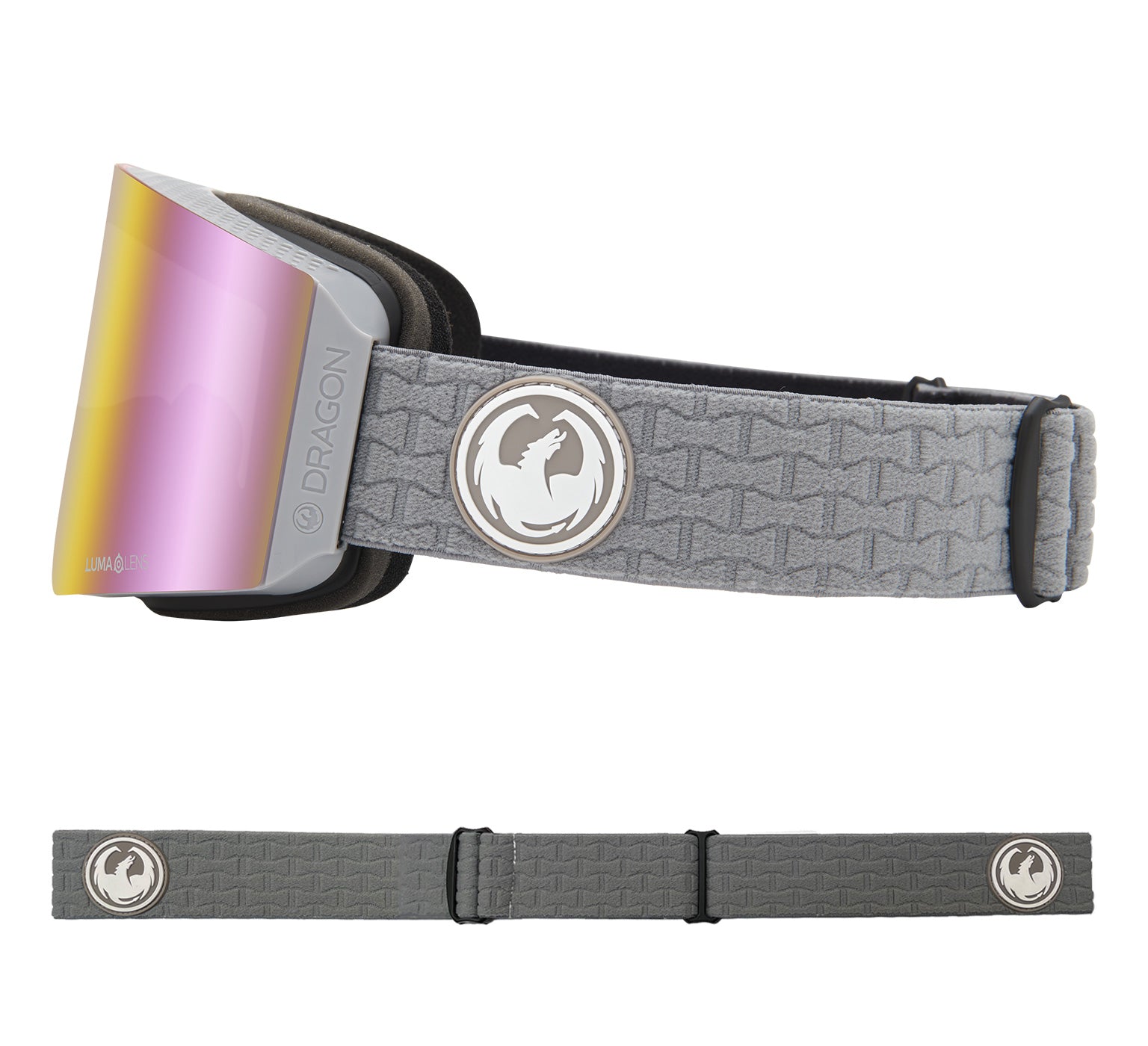 RVX OTG - Cool Grey with Lumalens Pink Ionized & Lumalens Dark Smoke Lens