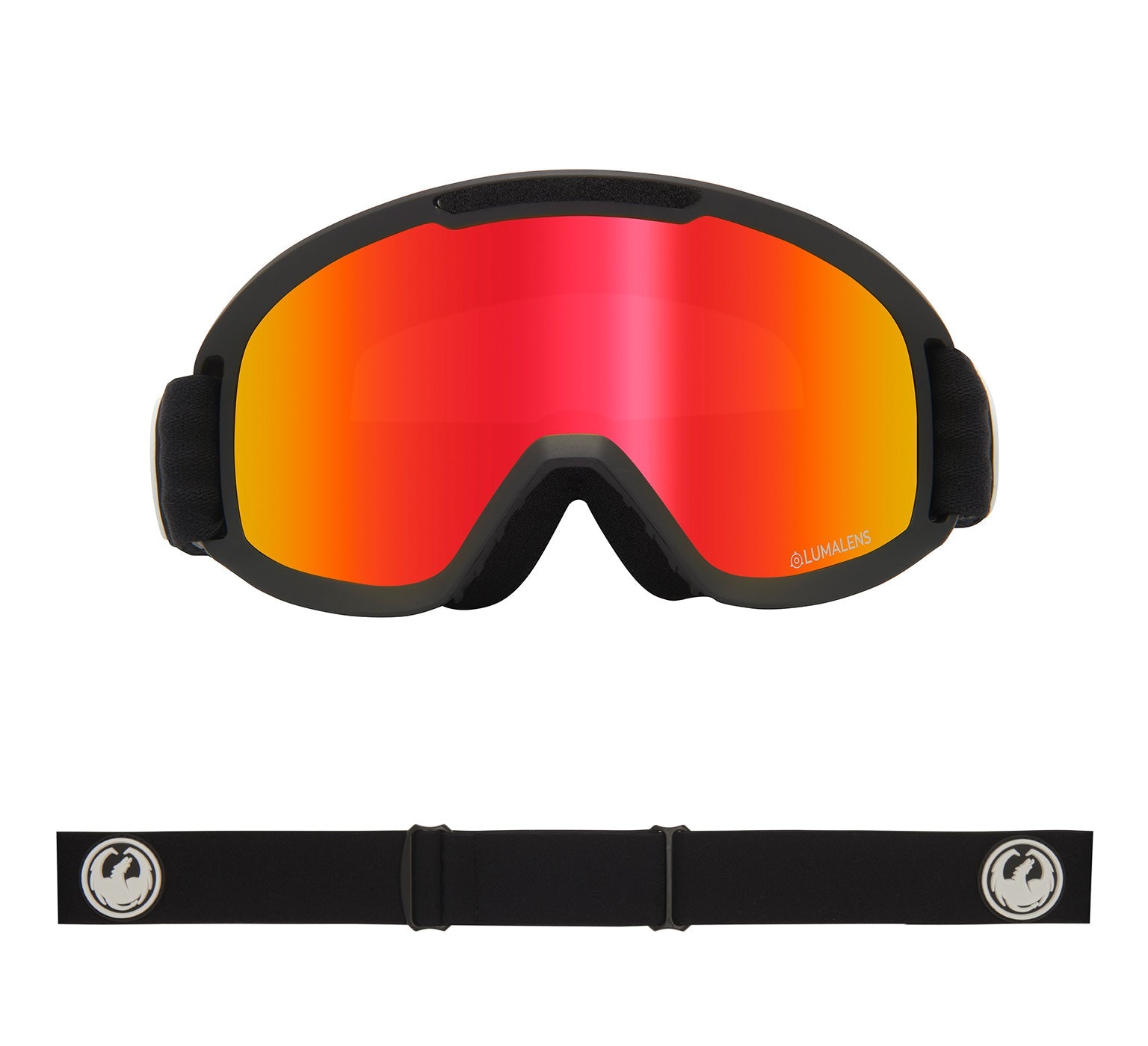 DX2 - Black with Lumalens Red Ionized & Lumalens Rose Lens