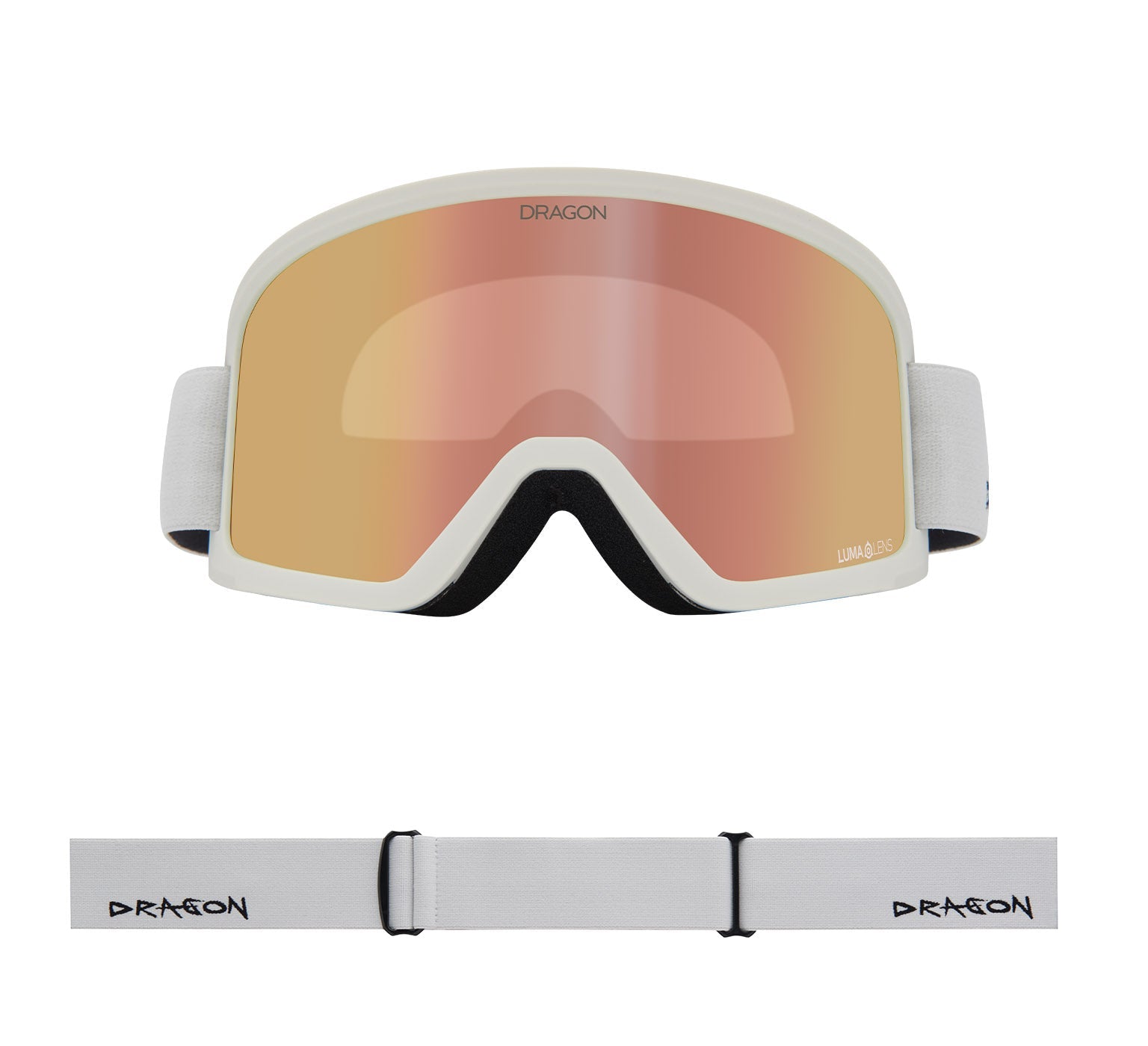 DX3 OTG - Off White with Lumalens Rose Gold Ionized Lens