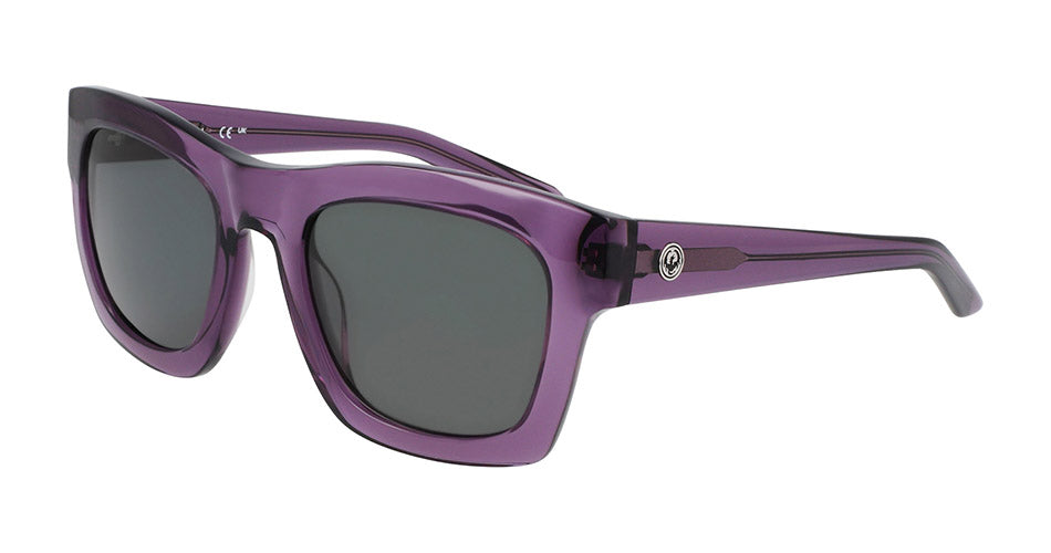 WAVERLY - Shiny Dusty Grape with Polarized Lumalens Smoke Lens