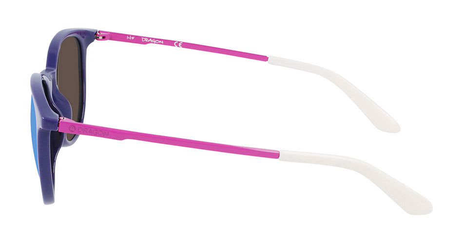 BILLIE - Shiny Eggplant with Lumalens Blue Ionized Lens