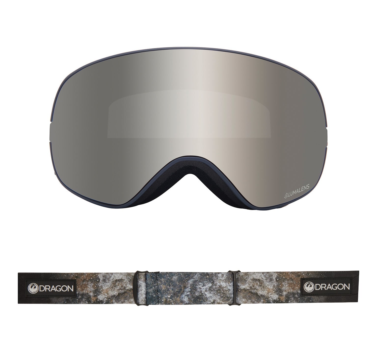 X2S - Galaxy Rock with Lumalens Silver Ionized & Lumalens Flash Blue Lens
