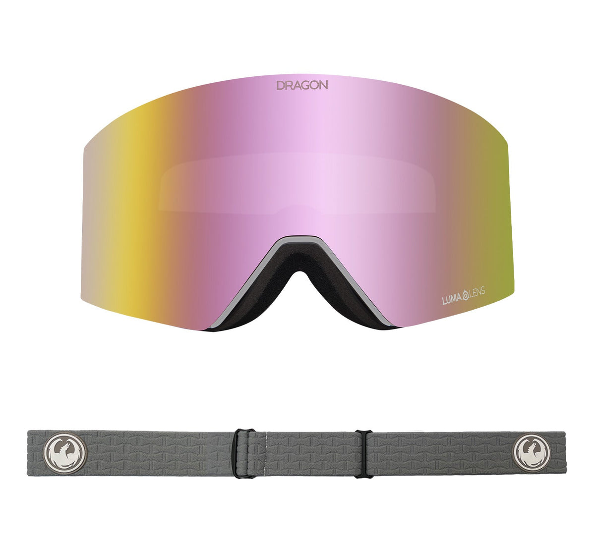 RVX OTG - Cool Grey with Lumalens Pink Ionized & Lumalens Dark Smoke Lens