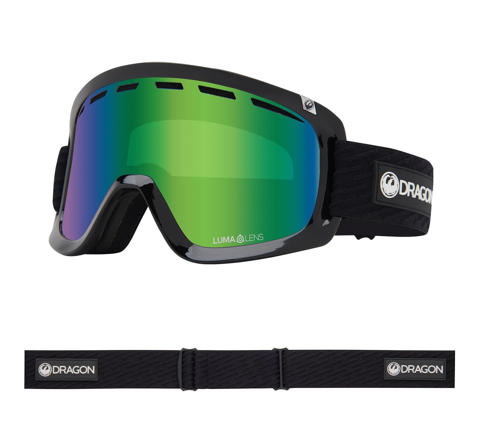 D1 OTG - Icon Green with Lumalens Green Ionized & Lumalens Flash Blue Lens