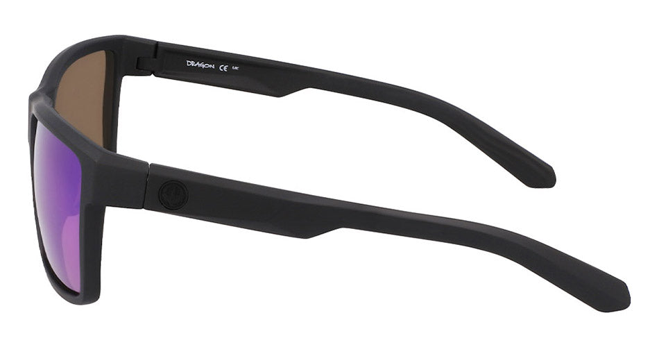 BAY - Matte Black H2O+ with Polarized Lumalens Green Ionized Lens