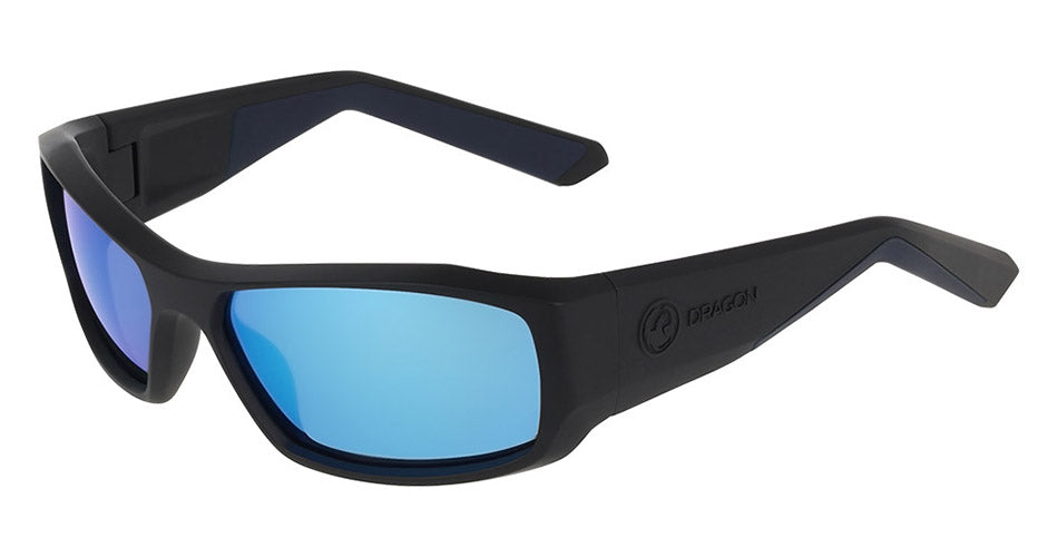 VALE - Matte Black with Lumalens Blue Ionized Lens