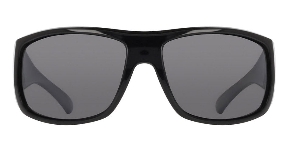 VANTAGE 2.0 - Shiny Black with Polarized Lumalens Smoke Lens