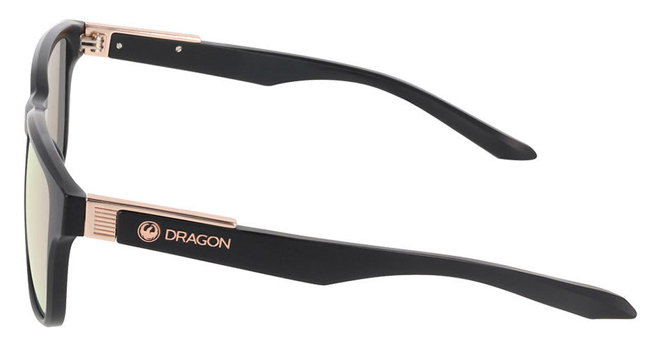 CAPO - Matte Black with Lumalens Rose Gold Ionized Lens