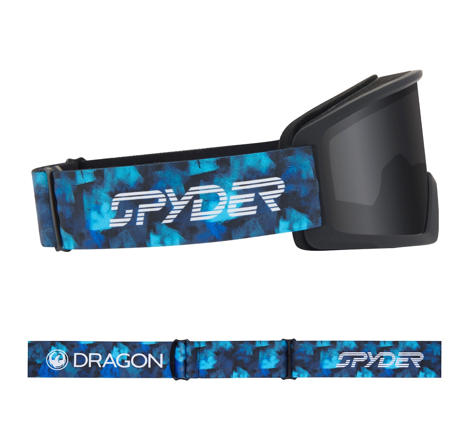 DX3 OTG - Cobalt Block Camo Spyder Collab with Lumalens Dark Smoke Lens