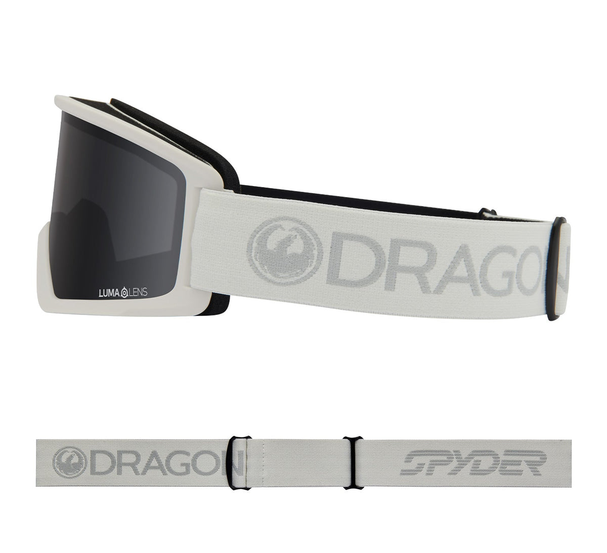 DX3 OTG - White Spyder Collab with Lumalens Dark Smoke Lens