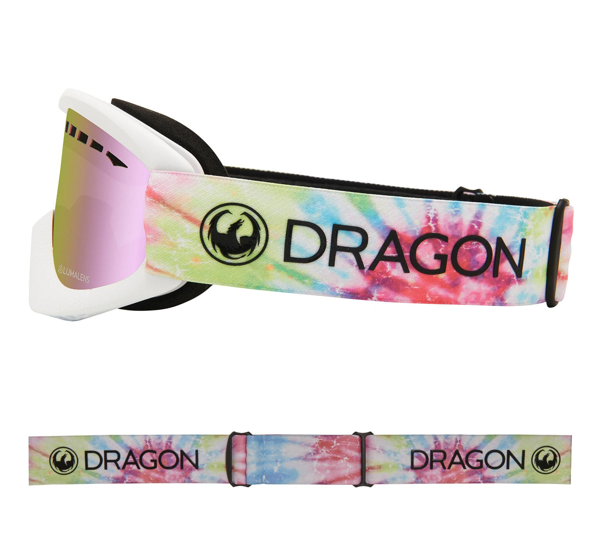 DXS - Tie Dye with Lumalens Pink Ionized Lens