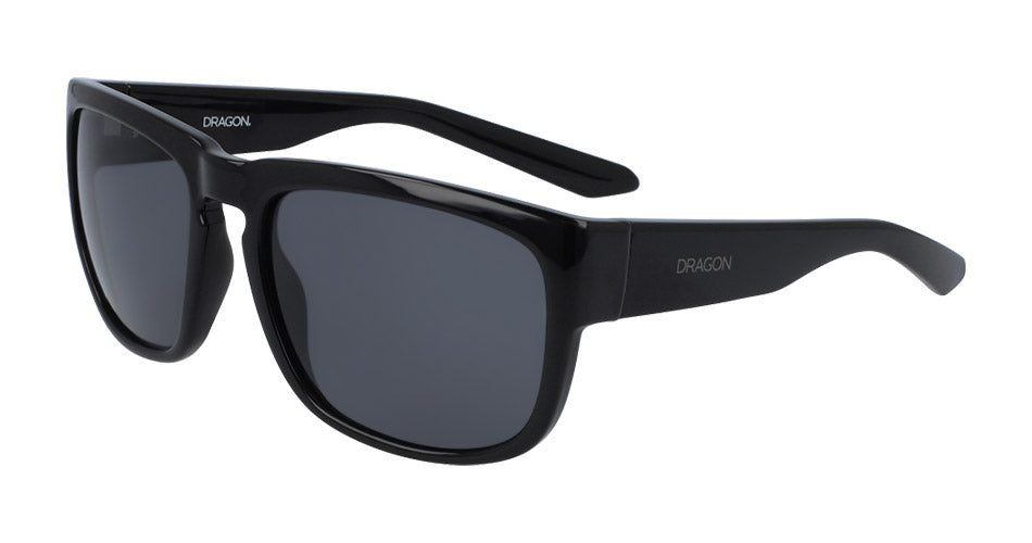 RUNE - Shiny Black with Smoke Lens