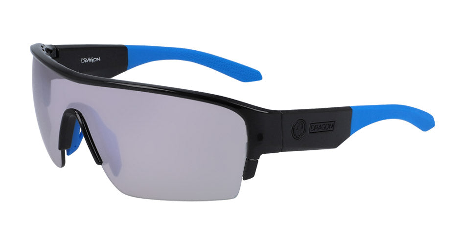 TRACER X - Black with Lumalens Silver Ionized &amp; Lumalens Solid Brown Lens