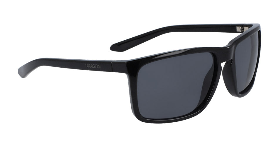 MELEE XL - Shiny Black with Smoke Lens