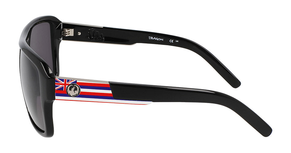 THE JAM - Shiny Black with Polarized Lumalens Smoke Lens