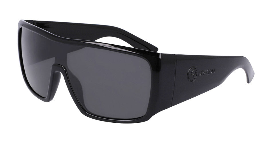 ROCKER - Shiny Black with Lumalens Smoke Lens