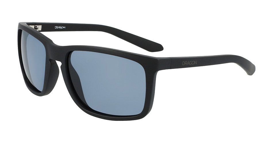 MELEE - Matte Black with Polarized Smoke Lens