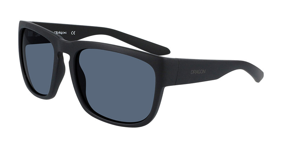 RUNE XL - Matte Black with Polarized Smoke Lens