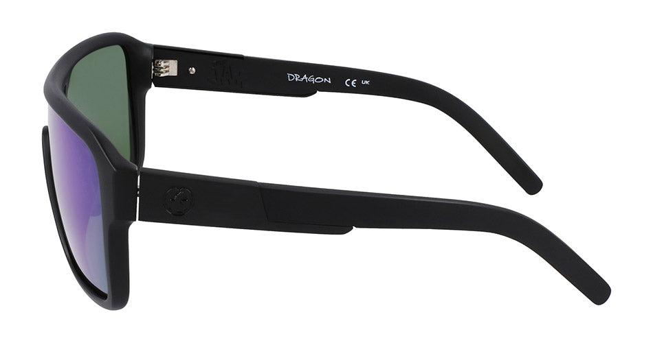 REMIX - Matte Black with Polarized Lumalens Green Ionized Lens