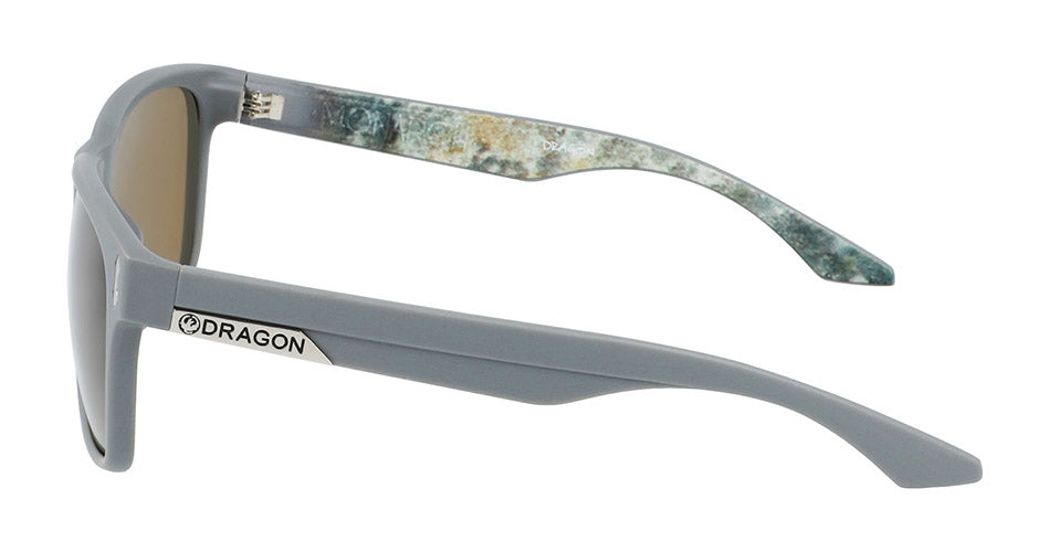 MONARCH - Matte Grey/Galaxy with Lumalens Brown Lens