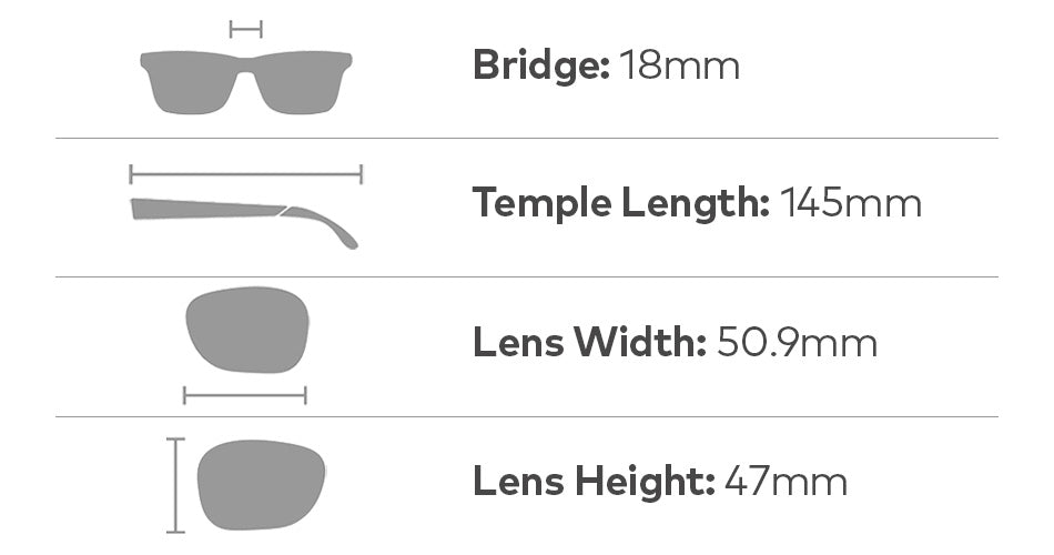 HYPE - Shiny Black with Polarized Lumalens Smoke Lens