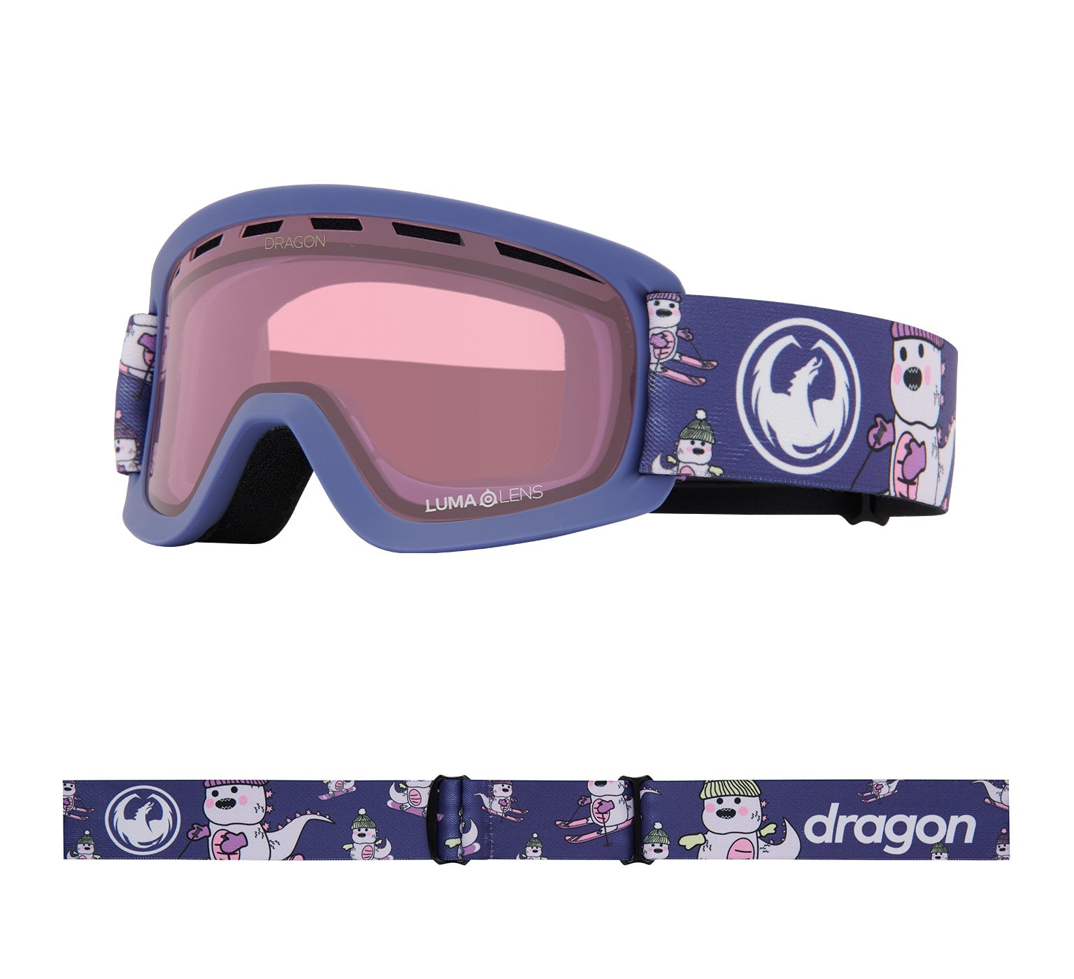 Lil D - Lil Kaiju with Lumalens Light Rose Lens