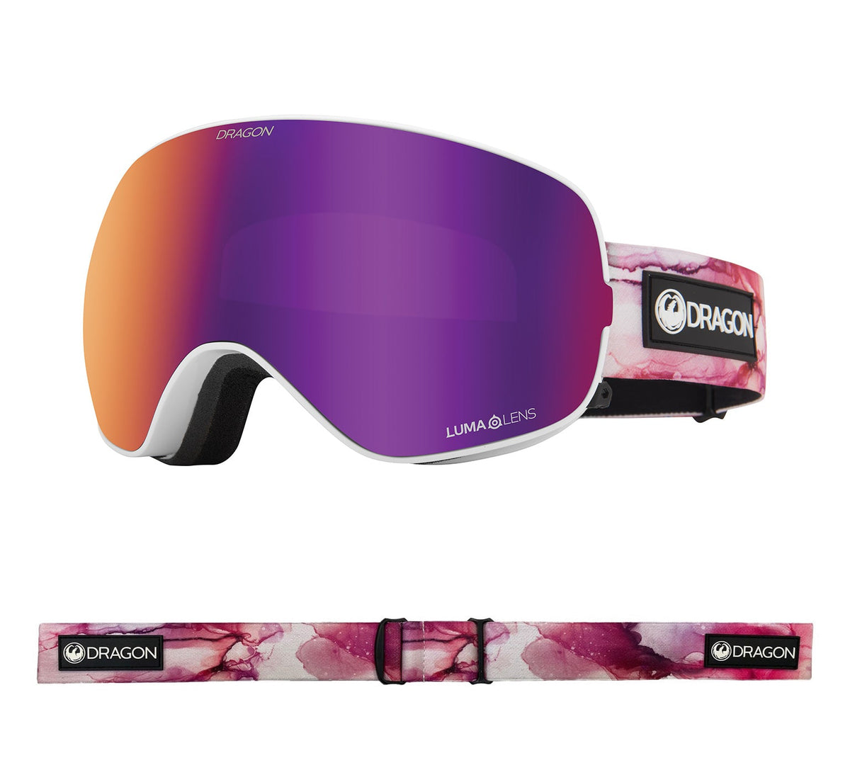 X2S - Merlot with Lumalens Purple Ionized &amp; Lumalens Light Rose Lens