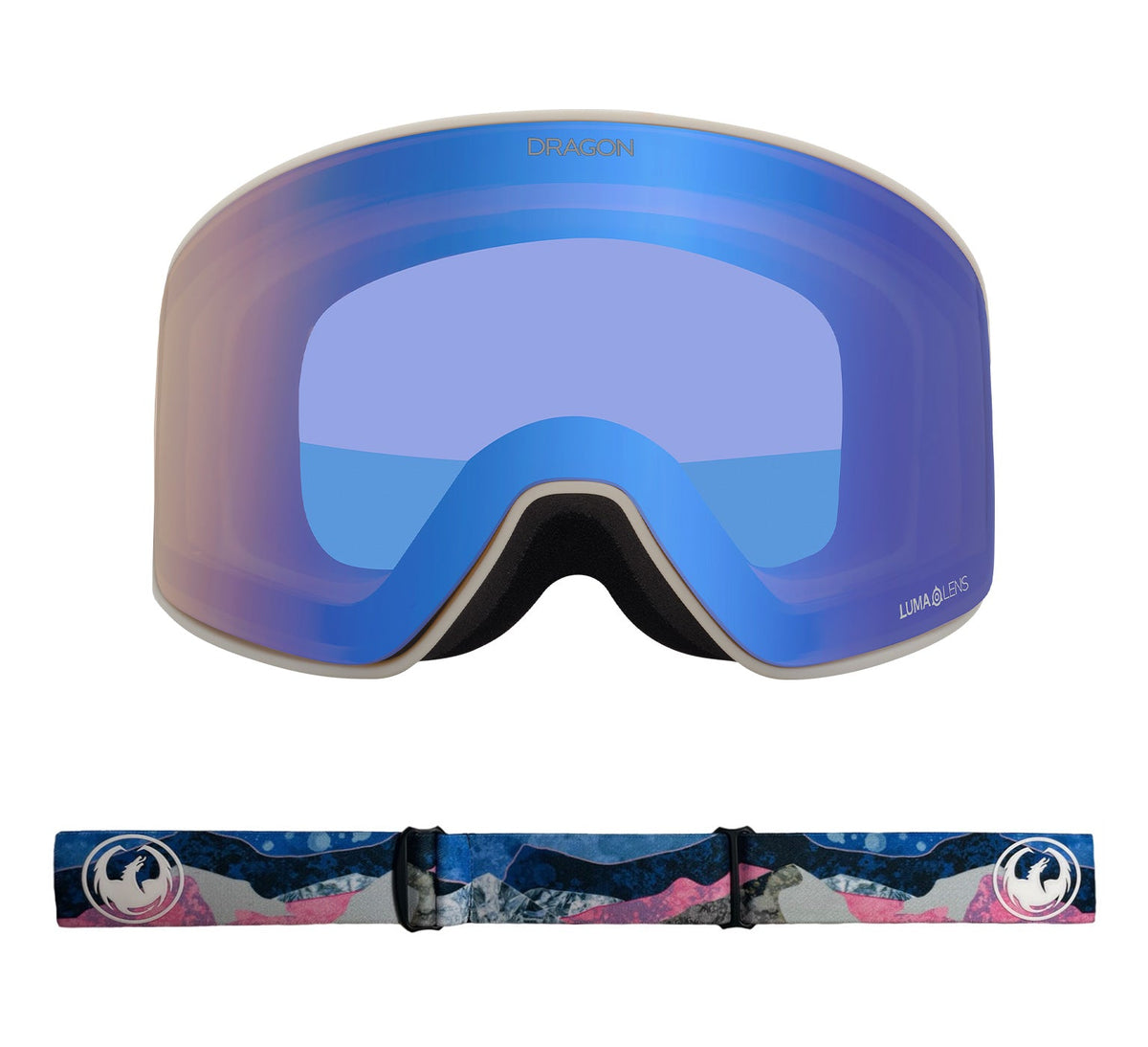 PXV2 - Mountain Bliss with Lumalens Flash Blue & Lumalens Dark Smoke Lens
