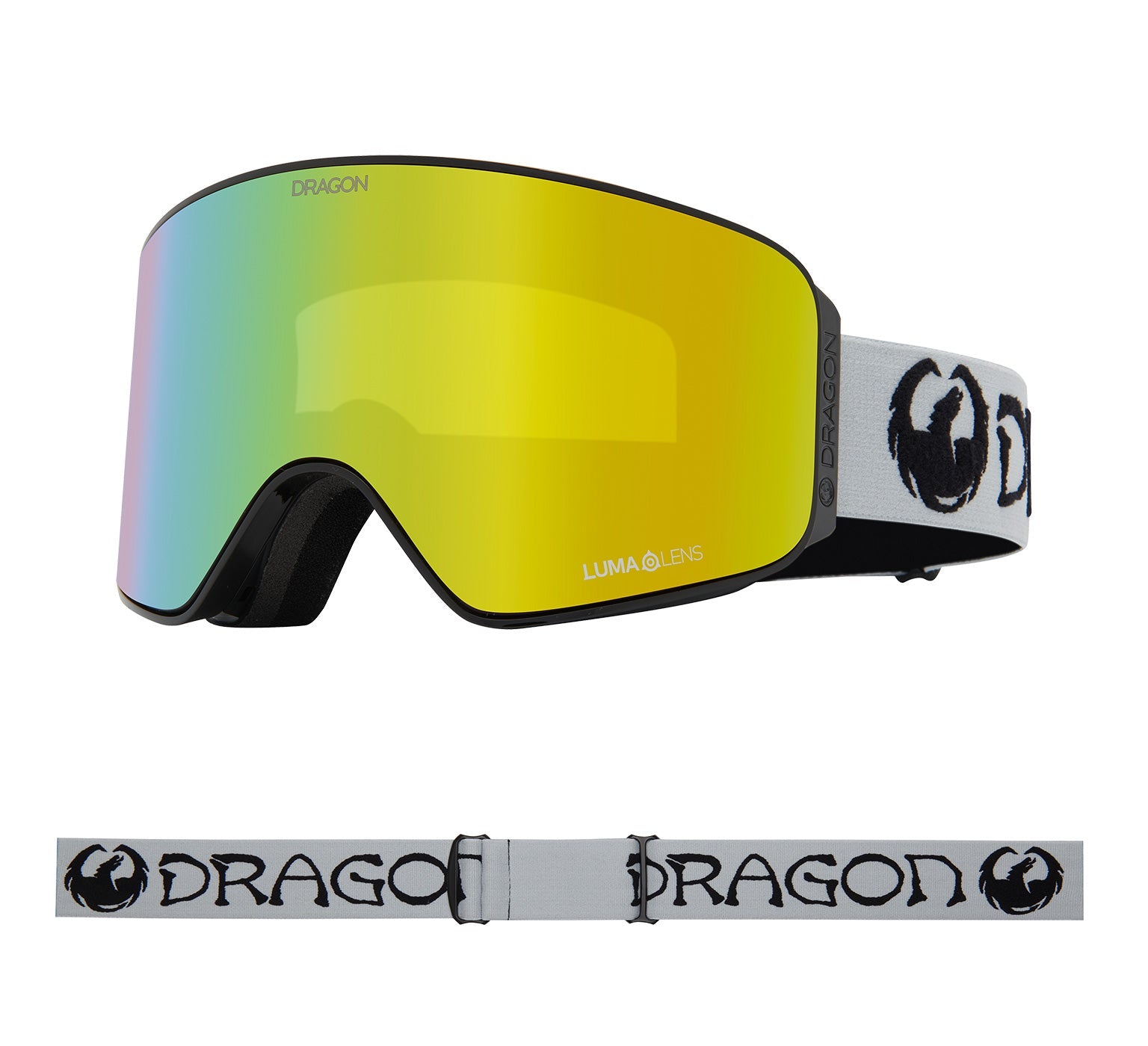 NFX MAG OTG - Classic Grey with Lumalens Gold Ionized & Lumalens Amber Lens