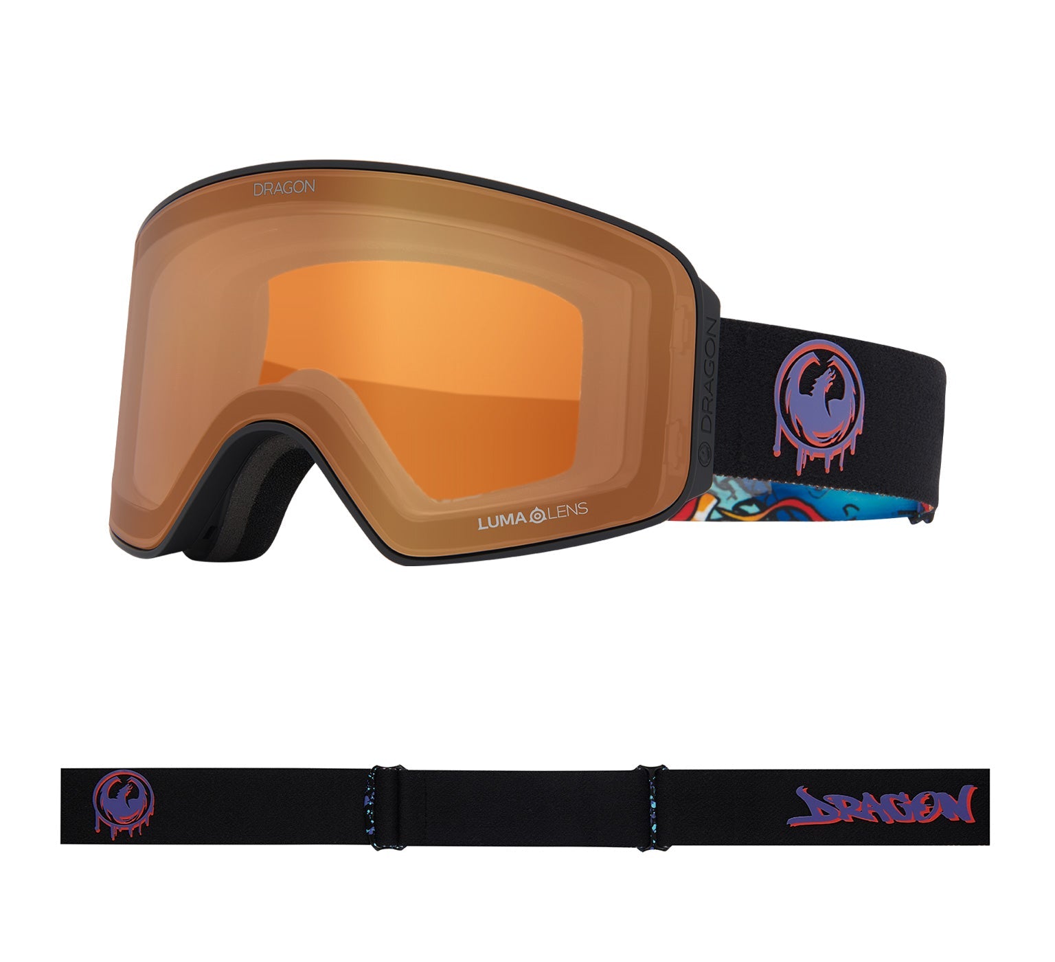 NFX MAG OTG - Rattled with Lumalens Red Ionized & Lumalens Amber Lens