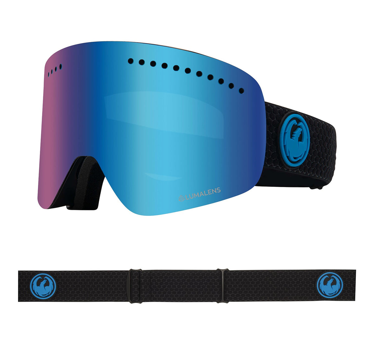 NFX - Split with Lumalens Blue Ionized &amp; Lumalens Amber Lens