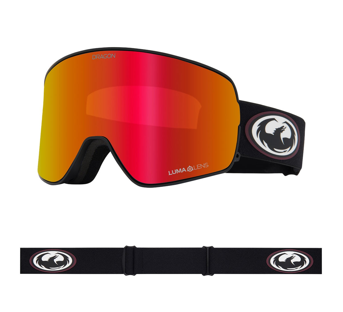 NFX2 - Old Skool with Lumalens Red Ionized &amp; Lumalens Light Rose Lens