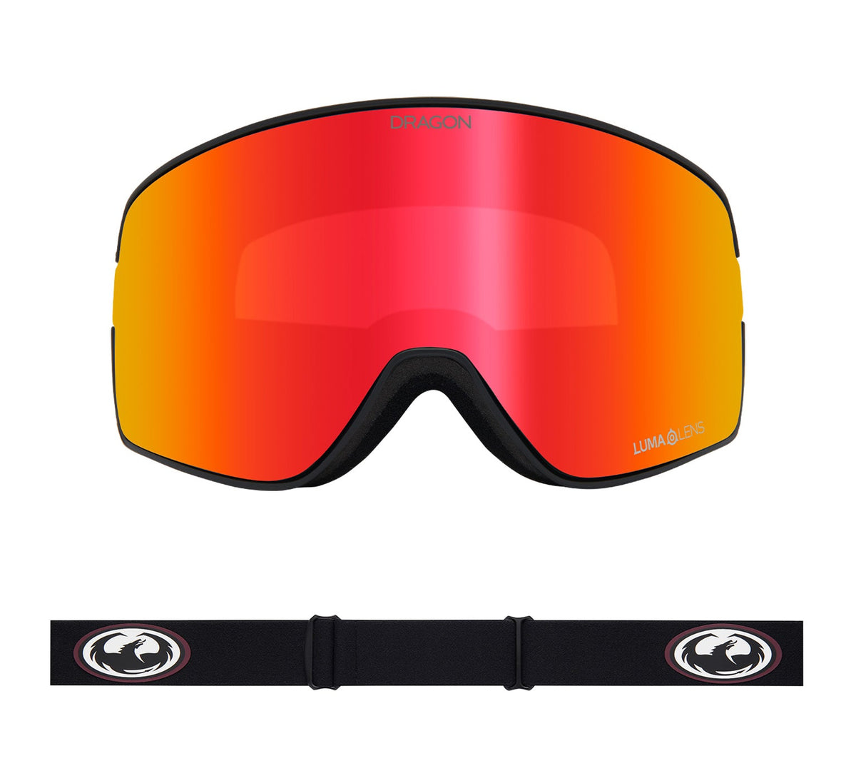 NFX2 - Old Skool with Lumalens Red Ionized & Lumalens Light Rose Lens