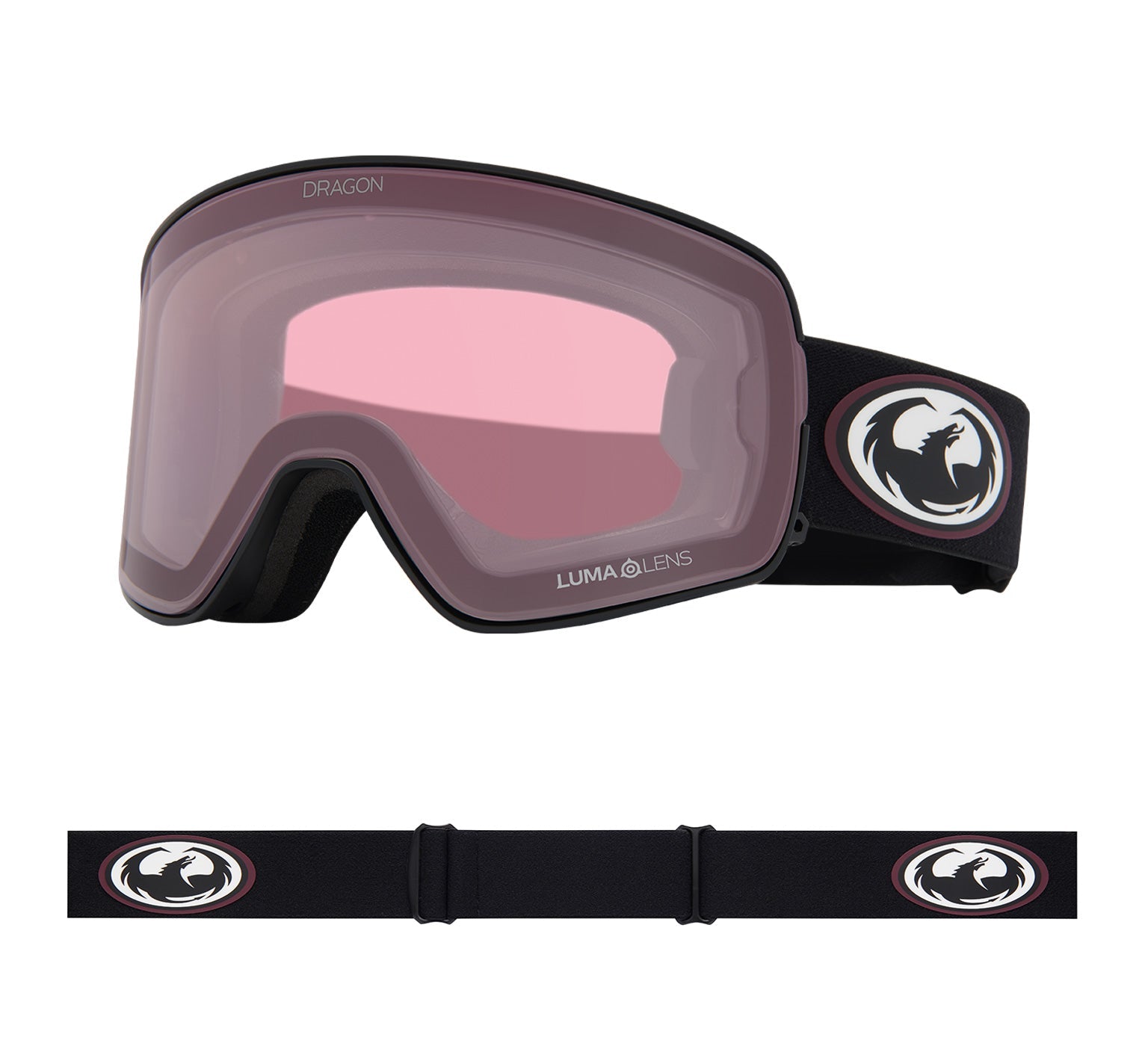 NFX2 - Old Skool with Lumalens Red Ionized & Lumalens Light Rose Lens