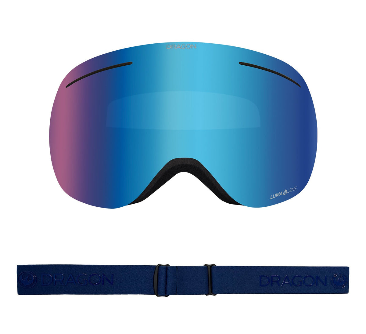 X1 - Navy with Lumalens Blue Ionized & Lumalens Amber Lens