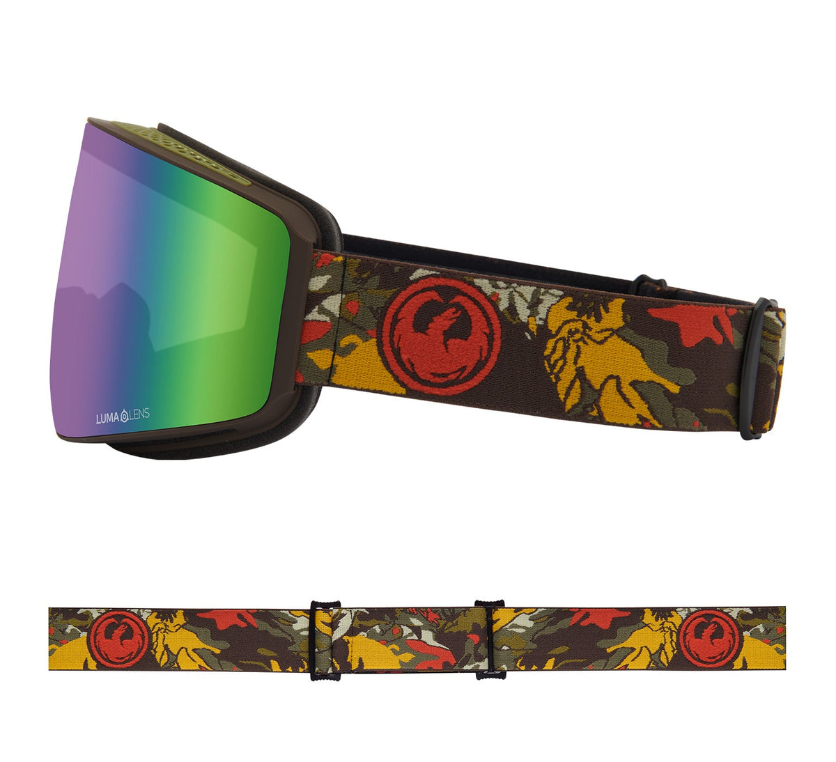 PXV - Leafy Camo with Lumalens Green Ionized & Lumalens Violet Lens