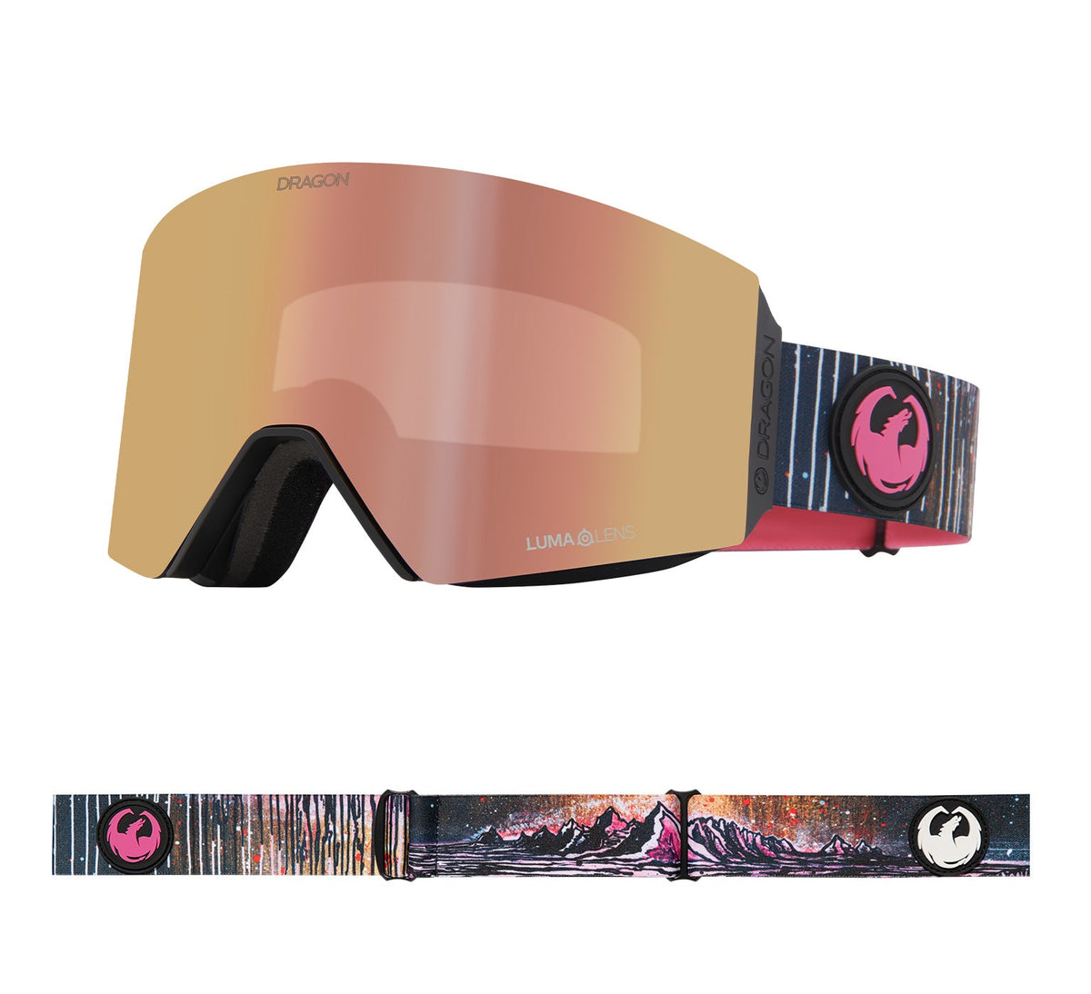 RVX MAG OTG - Bryan Iguchi Signature 2024 with Lumalens Rose Gold Ionized &amp; Lumalens Midnight Lens