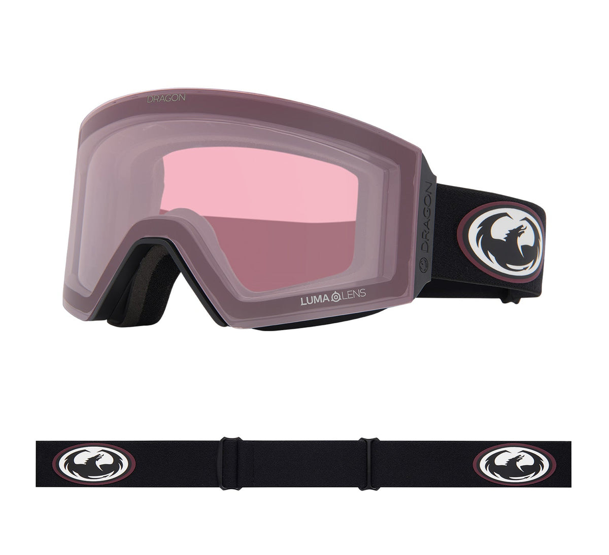 RVX MAG OTG - Old Skool with Lumalens Red Ionized & Lumalens Light Rose Lens