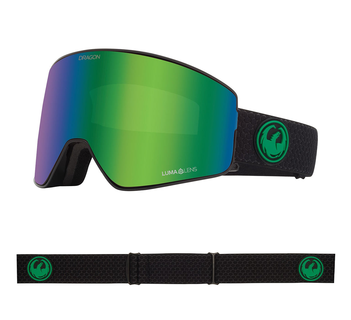 PXV2 - Split with Lumalens Green Ionized &amp; Lumalens Amber Lens