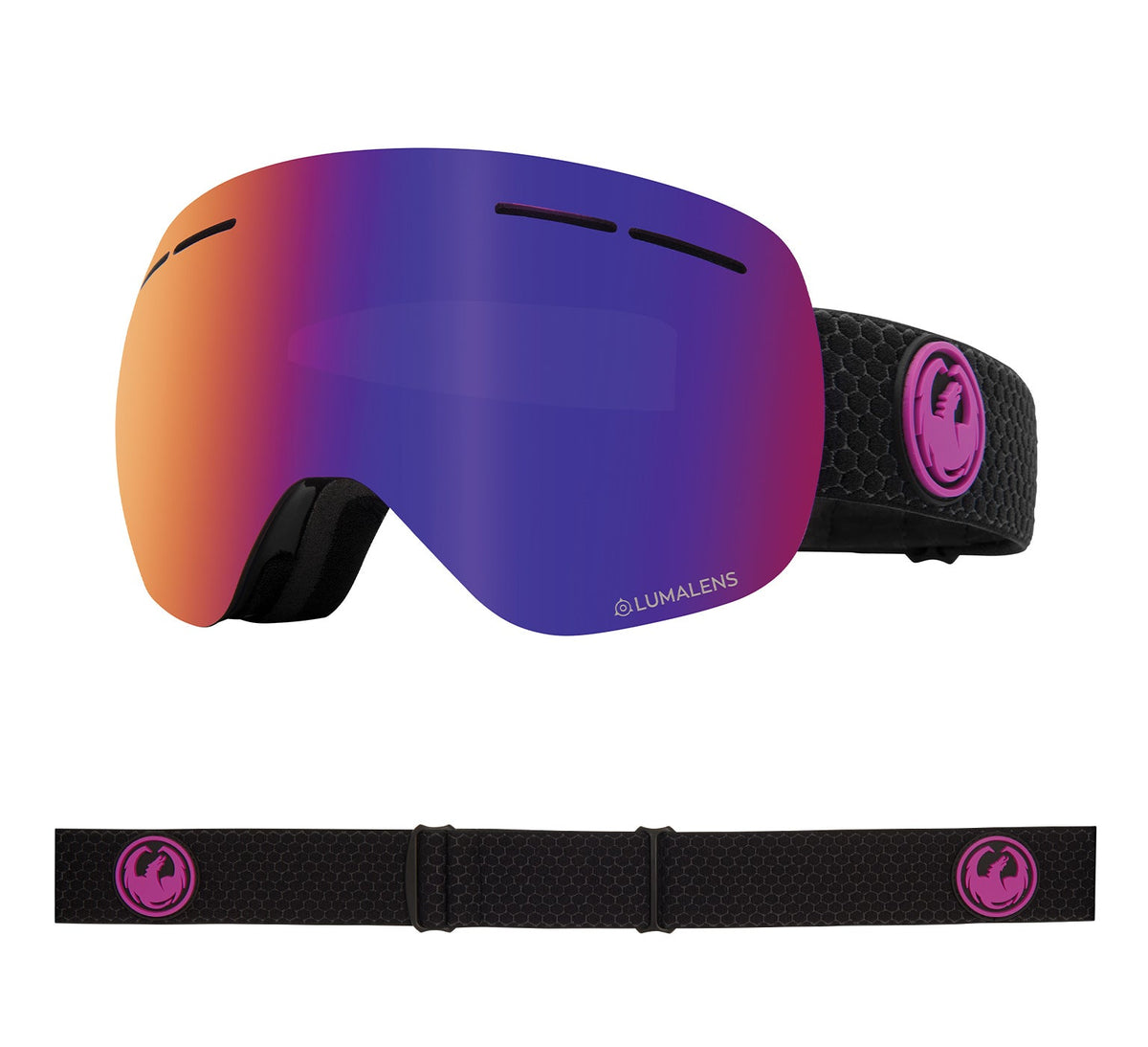 X1s - Split with Lumalens Purple Ionized &amp; Lumalens Amber Lens