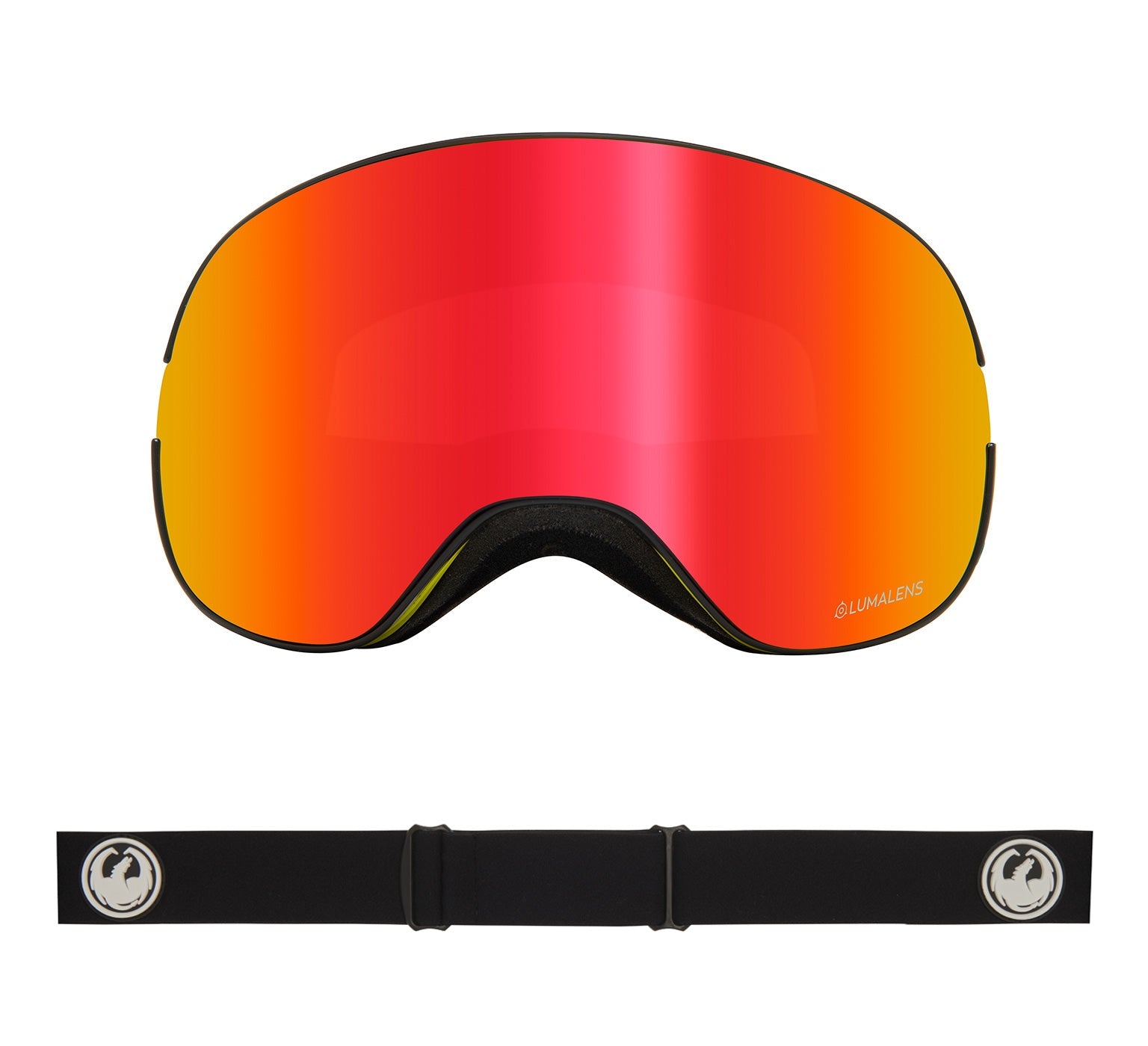 X2 - Black with Lumalens Red Ionized & Lumalens Rose Lens