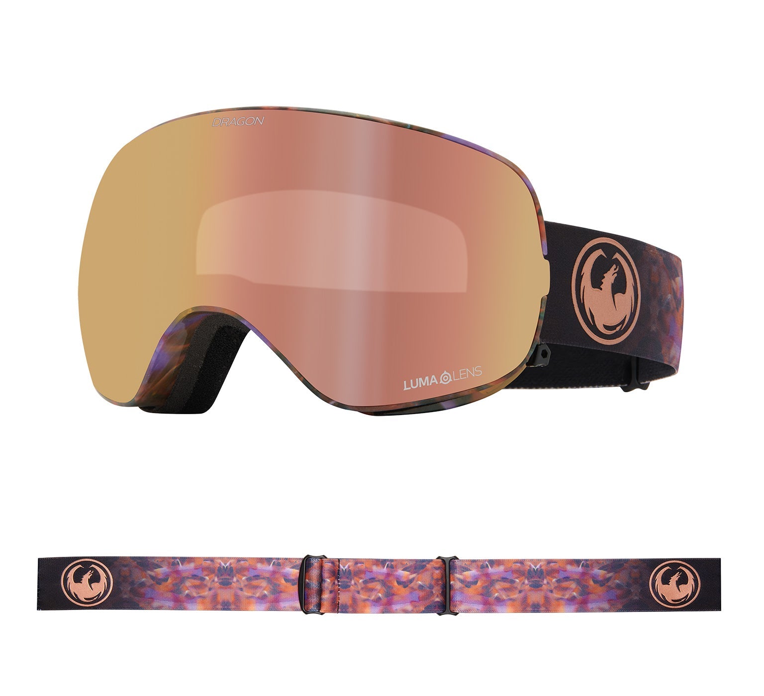 X2S - Amethyst with Lumalens Rose Gold Ionized & Lumalens Violet Lens