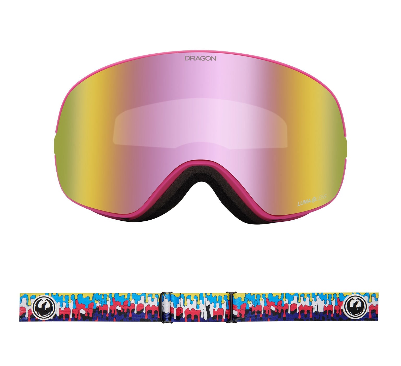 X2s - Drip with Lumalens Pink Ionized & Lumalens Dark Smoke Lens