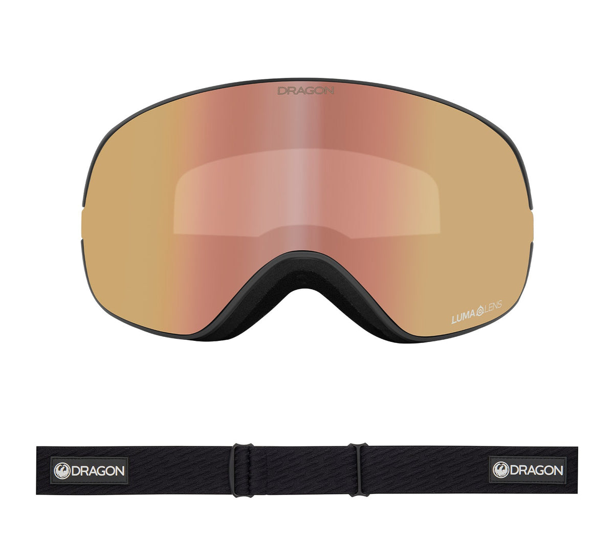 X2S - Icon Rose with Lumalens Rose Gold Ionized & Lumalens Light Rose Lens