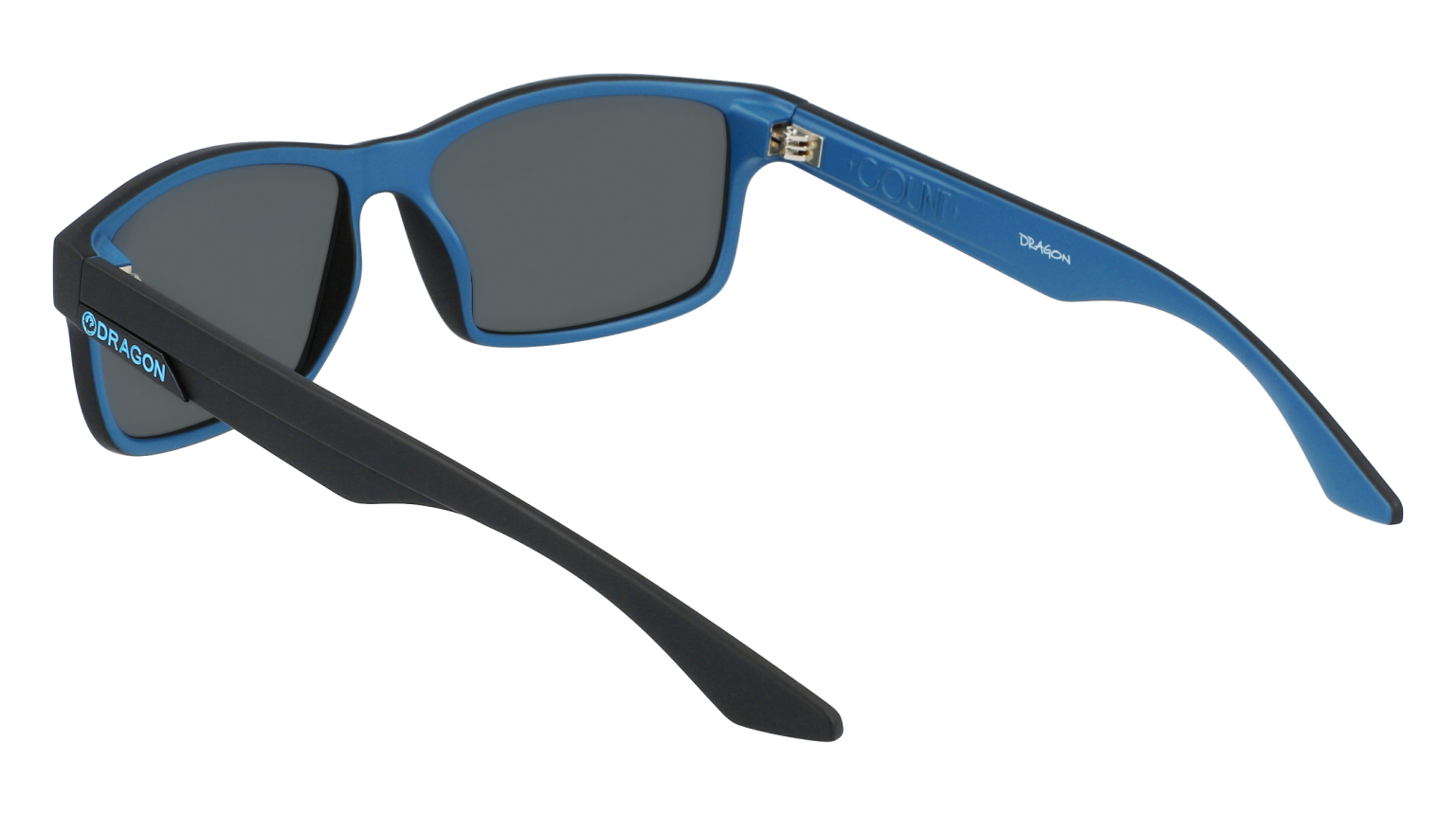 COUNT - Matte Black Blue with Lumalens Smoke Lens