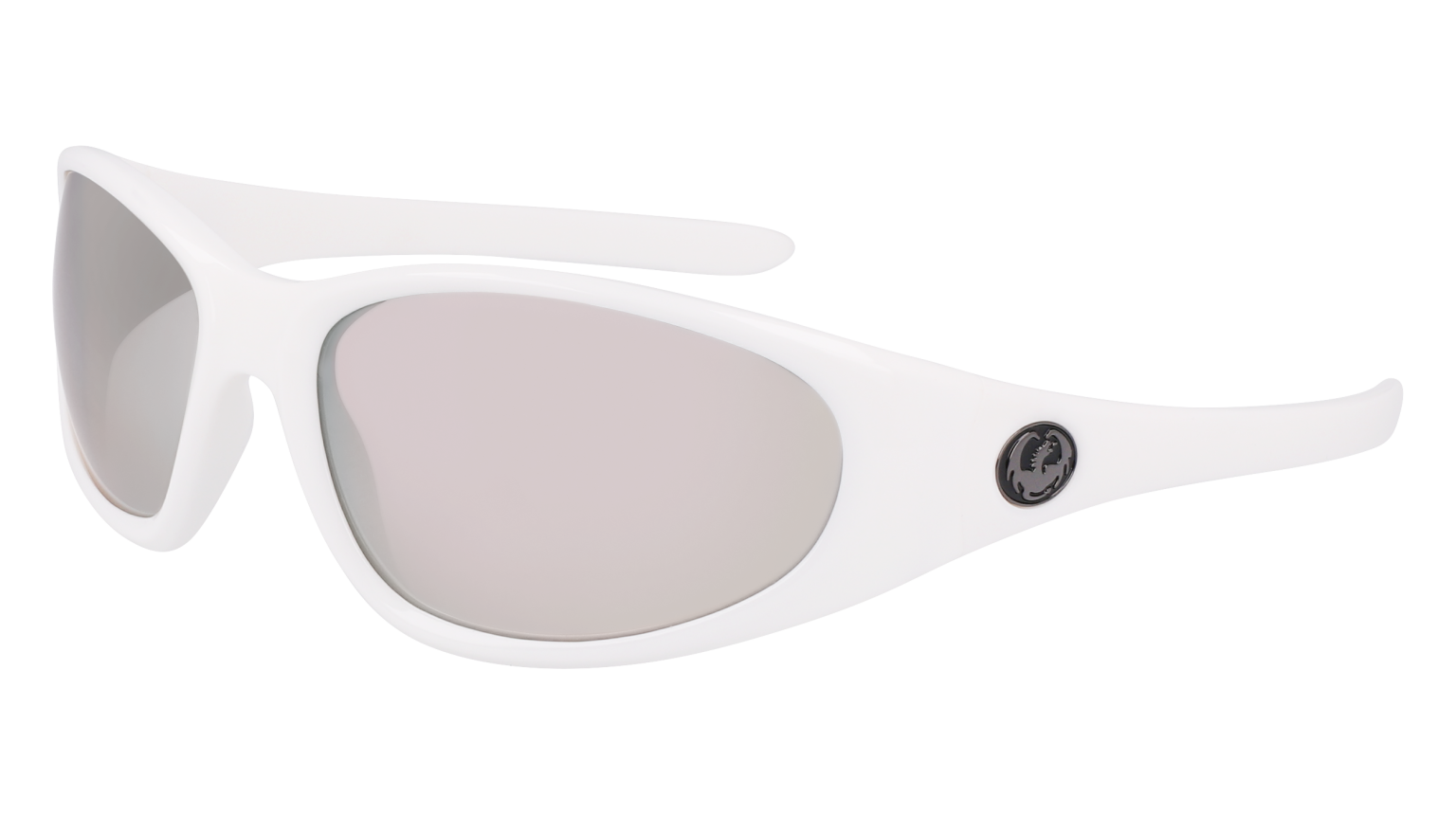 THE BOX 2 - White with Polarized Lumalens Silver Ionized Lens